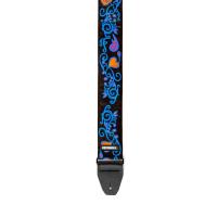 Jim Dunlop JH24 Jimi Hendrix Blacklight Monterey Blue Gitar Askısı