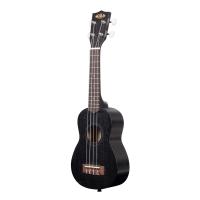 Kala KA-15S Maun Soprano Ukulele (Black)