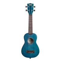 Kala KA-SEMB Egzotik Maun Soprano Ukulele (Blue)