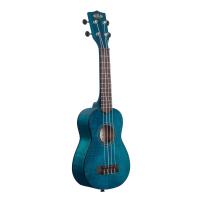Kala KA-SEMB Egzotik Maun Soprano Ukulele (Blue)