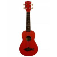 Kala Makala Shark Soprano Ukulele (Kırmızı)