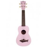 Kala Makala Shark Soprano Ukulele (Pembe)