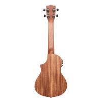 Kala Teak Tri-Top Cutaway Concert Elektro Ukulele