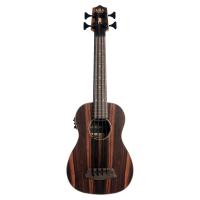 Kala U-bass Şeritli Abanoz Elektro Akustik Mini Bas Gitar