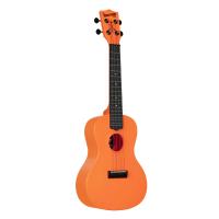 Kala Waterman Recycled Concert Ukulele (Sunset Orange)