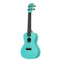 Kala Waterman Recycled Concert Ukulele (Aqua Mist - Glow In The Dark)