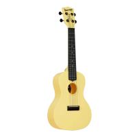 Kala Waterman Recycled Concert Ukulele (Starlight Yellow - Glow In The Dark)