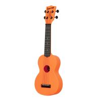 Kala Waterman Recycled Soprano Ukulele (Sunset Orange)