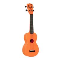 Kala Waterman Recycled Soprano Ukulele (Sunset Orange)