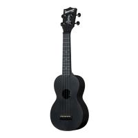 Kala Waterman Recycled Soprano Ukulele (Black Sand)
