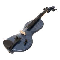 Kinglos CWDS-B1311 Blue Carbon Fiber 4/4 Elektro Keman