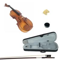 KINGLOS KNG PJA-1003 3/4 ÖĞRENCİ KEMANI MAT 3/4 KUTULU, ÖN LADİN, ARKA VE 