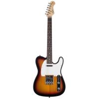 KOZMOS KTL-ALDSSS-SRWN-3TS Telecaster SS Sunburst Elektro Gitar