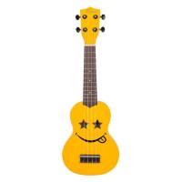KOZMOS KUK-101-YW Emoji Sarı Soprano Ukulele (Çantalı)