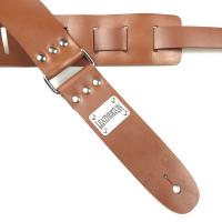 Leatherton Stinger Hakiki Deri Gitar Askısı (Camel)