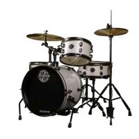 Ludwig The Pocket Kit by Questlove Silver Sparkle Çocuklar İçin Akustik Davul Seti