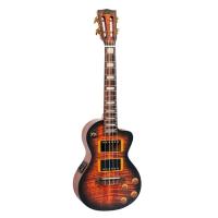 Mahalo MA3EG Artist Elite Series Tenor Elektro Ukulele (Les Paul-Style)