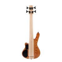 Mahalo MEB1PRO-TBR Elektro Bas Ukulele (Transparent Brown)