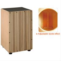 MAXTONE WBT-36 CAJON MAPLE VENEER PATTERN WOOD FRONT BLACK TOP :M