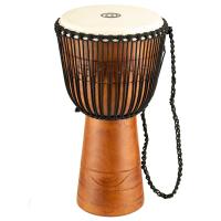 Meinl ADJ2-L+BAG African Style Rope Tuned Series Large 12" Djembe (Brown)