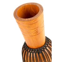 Meinl ADJ2-M+BAG African Style Rope Tuned Series Medium 10" Djembe (Brown)