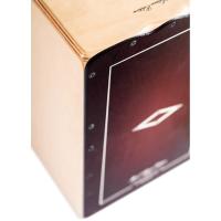 Meinl AETLRF Line Artisan Edition Flamenco Solea Line Cajon (Dark Red Burst)
