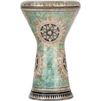 Meinl Artisan Edition Series 9" Darbuka (White Pearl Mosaic Queen)