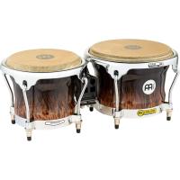 Meinl FWB400BB Free Ride Series 7''/ 8.5'' Bongo Set (Brown Burl)