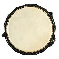 Meinl HDJ1-S Carving African Style 8" Djembe (Dark Brown)