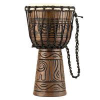 Meinl HDJ17-S Artifact Series 8" Djembe (Wood Brown)