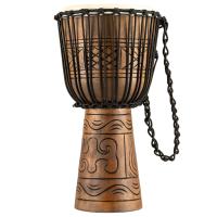 Meinl HDJ17-L Artifact Series 12" Djembe (Wood Brown)