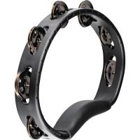 Meinl HTBK Stainless Steel Jingles 1 Row Hand Tamburin (Siyah)