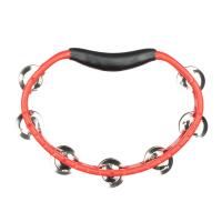 Meinl HTMT1R Stainless Steel Jingles Headliner Range Hand Tamburin (Kırmızı)