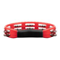 Meinl HTMT1R Stainless Steel Jingles Headliner Range Hand Tamburin (Kırmızı)