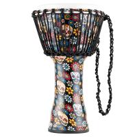 Meinl PADJ7-M-F Travel Series 10" Djembe (Day Of The Dead Finish)