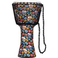 Meinl PADJ7-L-F Travel Series 12" Djembe (Day Of The Dead Finish)