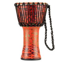 Meinl PADJ1-S-G Travel Series X-Small 8" Djembe (Pharaoh´s Script)