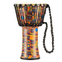 Meinl PADJ2-S-G Travel Series Small 8" Djembe (Kenyan Quilt)