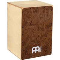 Meinl SC80BW Frontplate Snarecraft Cajon (Natural Burl Wood)