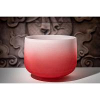 Meinl Sonic Energy CSBC14C Root Chakra 14’’ Crystal Singing Bowl Note C4 (Color Frosted Red)