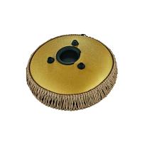 Meinl Sonic Energy 10" Medium Octave Steel Tongue Drum (C Major, 8 Notes, 432 Hz, Gold)