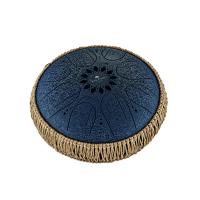 Meinl Sonic Energy 10" Medium Octave Steel Tongue Drum (C Minor, 8 Notes, 432 Hz, Navy Blue)