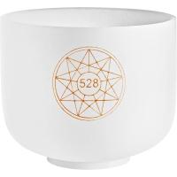 Meinl Sonic Energy SOLCSB8-528 Solfeggio 528 Hz / C5 Mi 528 Hz,8" Crystal Singing Bowl (Quartz)