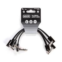 MXR 3PDCISTR06R 3'lü Paket 6" TRS Ribbon Patch Kablo 
