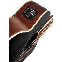 Ortega D8CE-4 Deep Series 8 Elektro Akustik Bas Gitar (Siyah Maun)