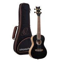 Ortega Element Series Concert Ukulele (Metallic Black Ruel)