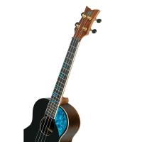 Ortega Ghost Series Tenor Ukulele (Siyah)