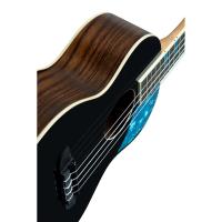 Ortega Ghost Series Tenor Ukulele (Siyah)