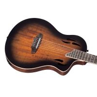 Ortega TourPlayer Deluxe RTPDLX-ACA Elektro Klasik Gitar (Acacia Burst)