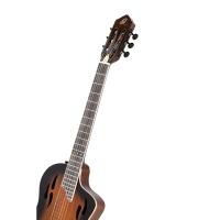 Ortega TourPlayer Deluxe RTPDLX-ACA Elektro Klasik Gitar (Acacia Burst)